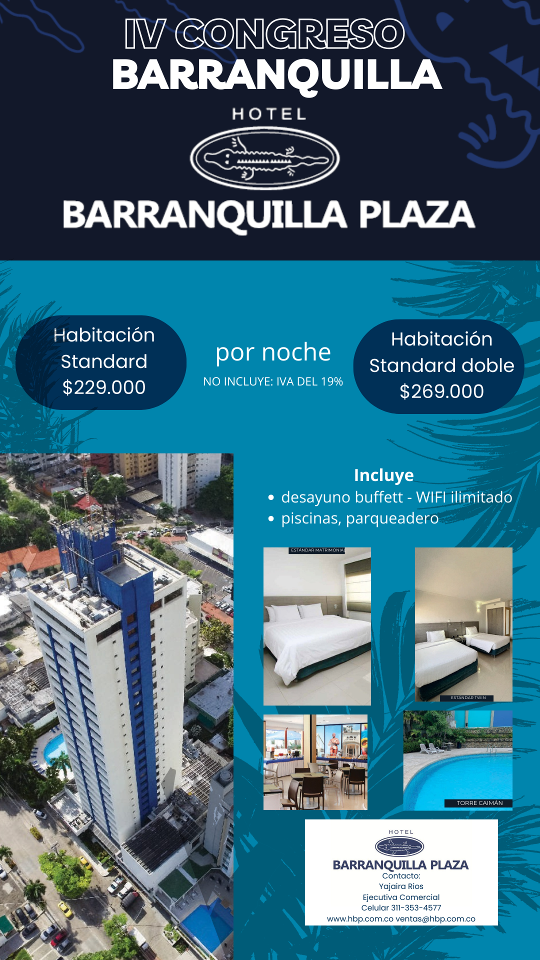 Oferta Barranquilla plaza IV Congreso SCN